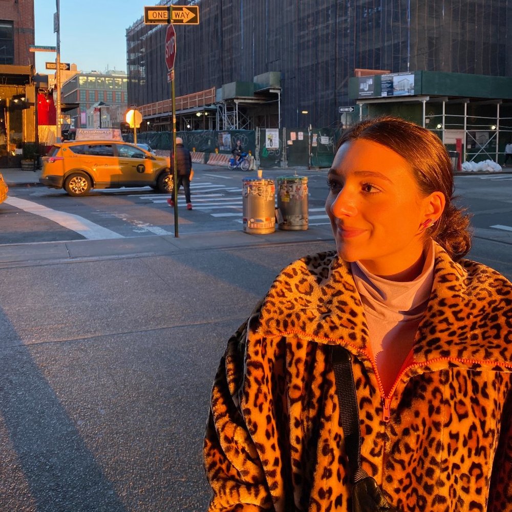 Fluffy Cheetah Pullover